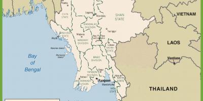 Barme politickú mapu